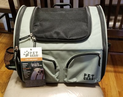 pet gear 3 in 1 bike basket